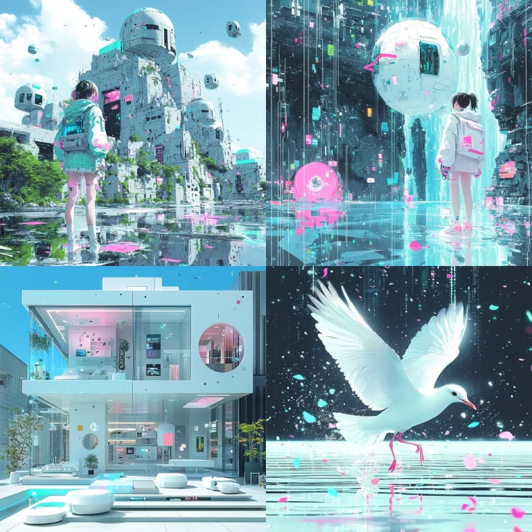 Pastel Futuristic Realism - Midjourney style sref code