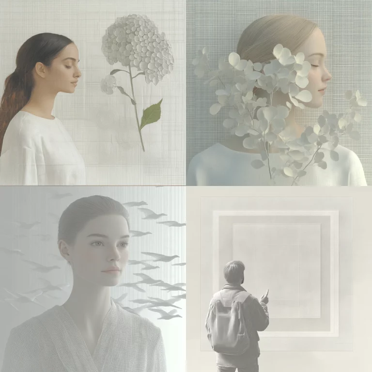 Soft Muted Minimalism - Midjourney style sref code