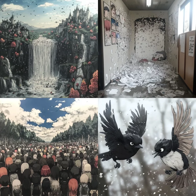 Vivid Contrast Anime Style - Midjourney style sref code