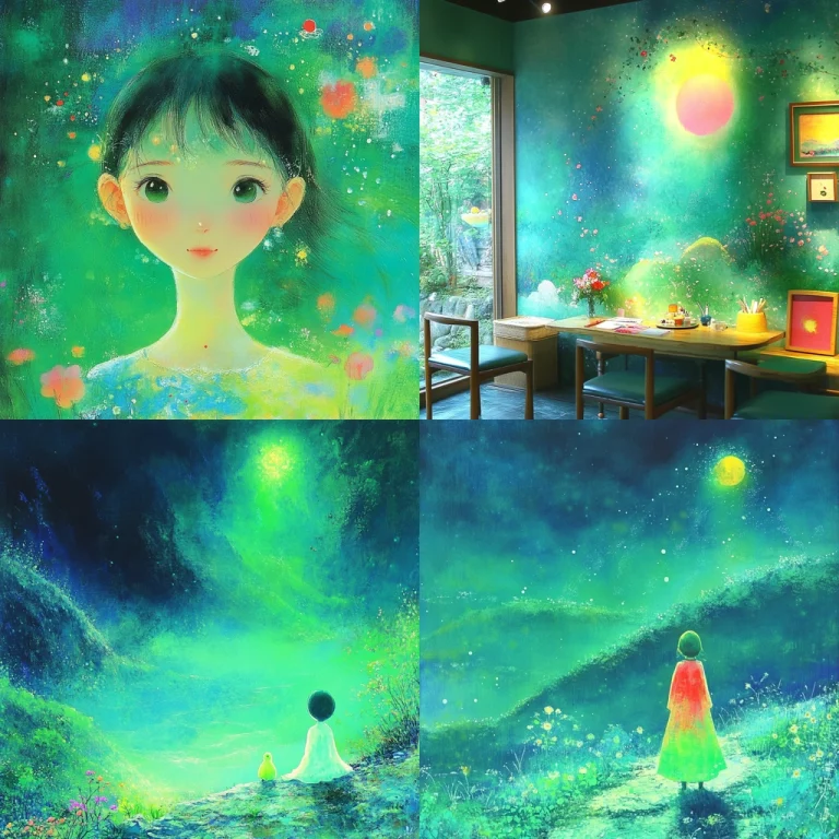 Vibrant Luminous Impressionism - Midjourney style sref code