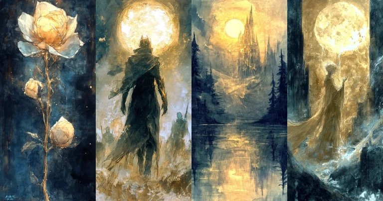 Luminous Golden Contrast - Midjourney style sref code