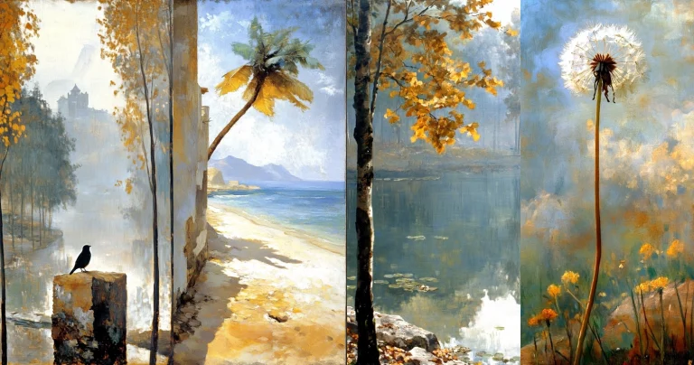 Natural Palette Light And Shadow - Midjourney style sref code