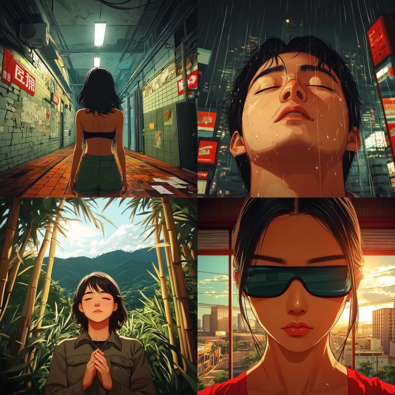 Urban Indoor Contrast - Midjourney style sref code