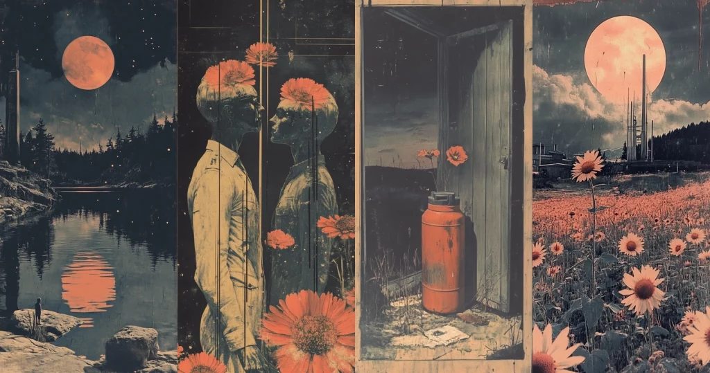 Sepia Nighttime Glow - Midjourney style sref code