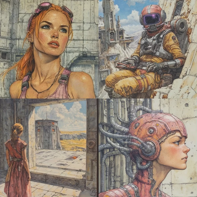 Textured Pastel Realism - Midjourney style sref code