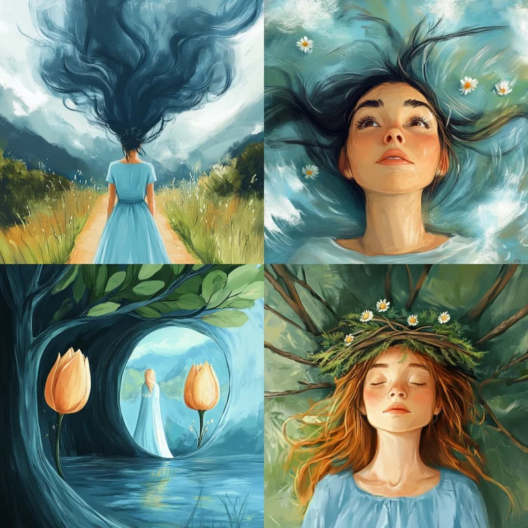 Vivid Brushstroke Dreamscape - Midjourney style sref code