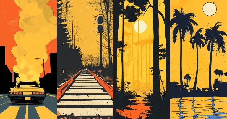 Vibrant Shadowed Contrast - Midjourney style sref code