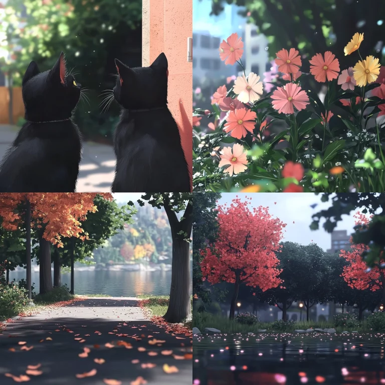 Vibrant Autumnal Contrast - Midjourney style sref code