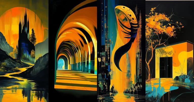 Vibrant Gradient Illumination - Midjourney style sref code