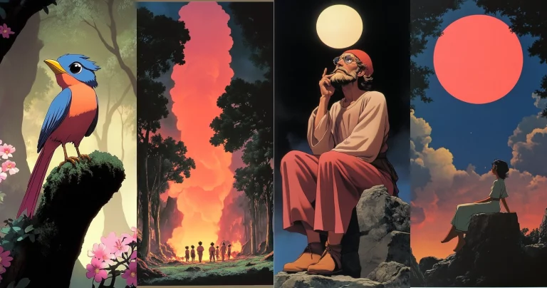 Vibrant Naturalism with Dramatic Lighting - Midjourney style sref code