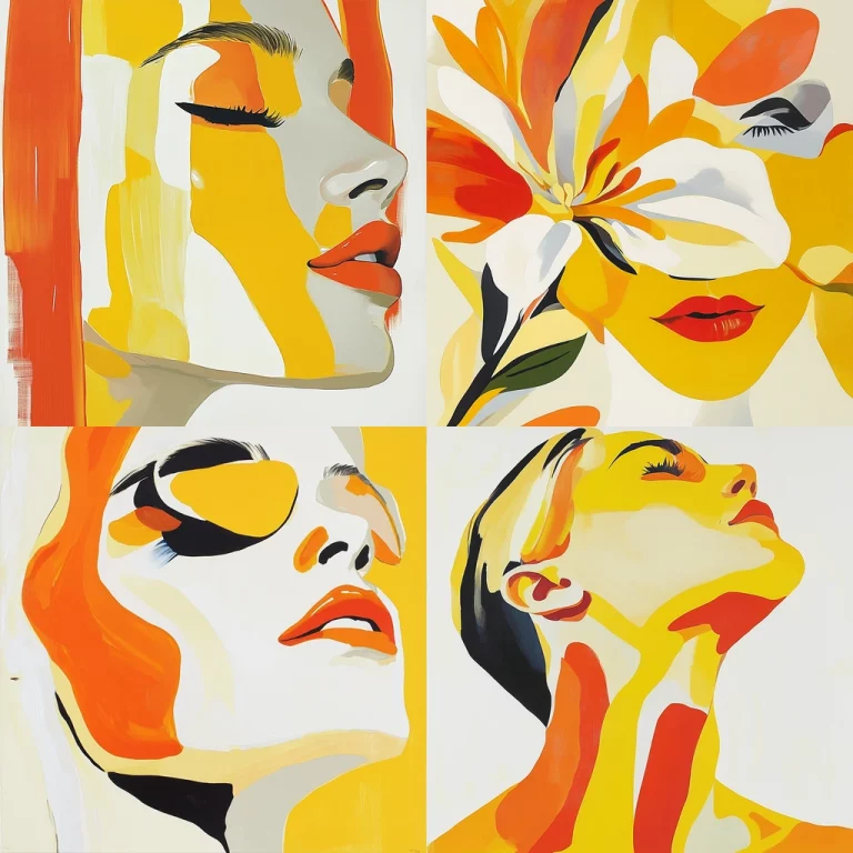 Bright Color Segmentation - Midjourney style sref code