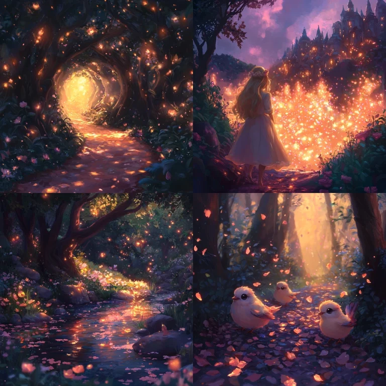 Luminous Surreal Fantasy - Midjourney style sref code