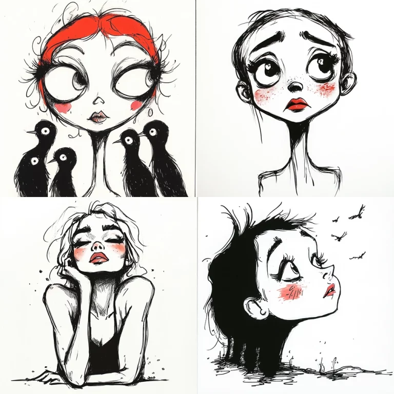 Bold Line Expressionism - Midjourney style sref code