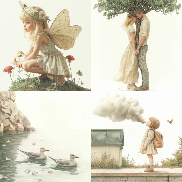 Soft Pastel Dreamscape - Midjourney style sref code