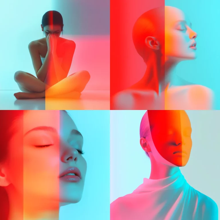 Neon Gradient Abstraction - Midjourney style sref code