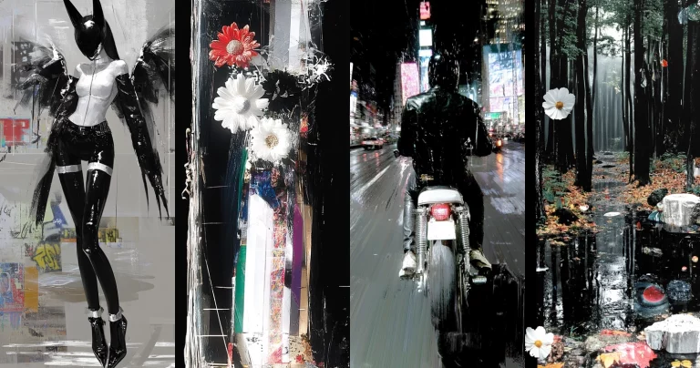 High Contrast Urban Noir - Midjourney style sref code