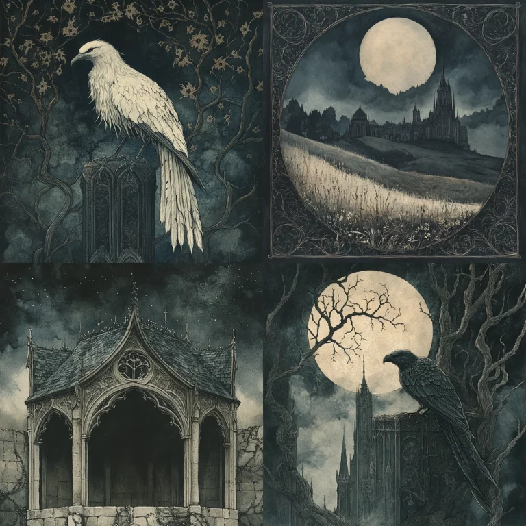 Dark Gothic Nocturne - Midjourney style sref code