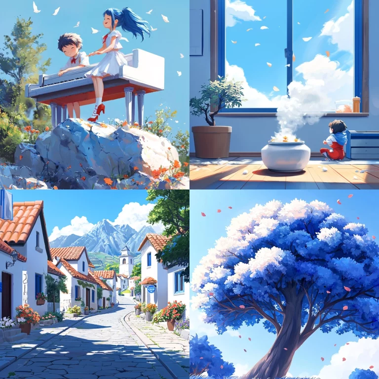 Vibrant Sunlit Realism - Midjourney style sref code