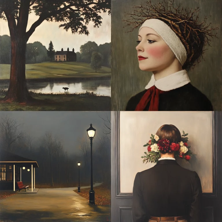 Dark Toned Classic Serenity - Midjourney style sref code