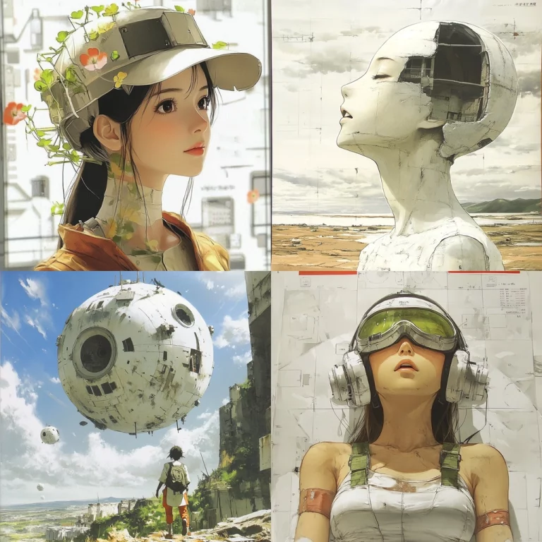 Tech-Meets-Nature Realism - Midjourney style sref code