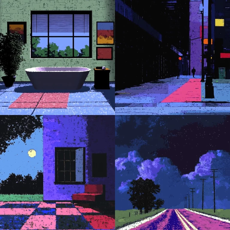 Bold Contrast With Textured Lighting - Midjourney style sref code