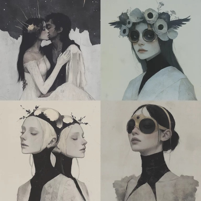 Contrasting Tonal Layering - Midjourney style sref code