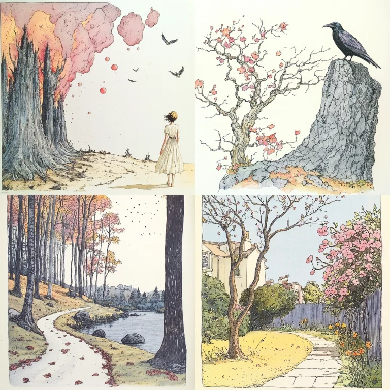 Delicate Pastel Illustration - Midjourney style sref code