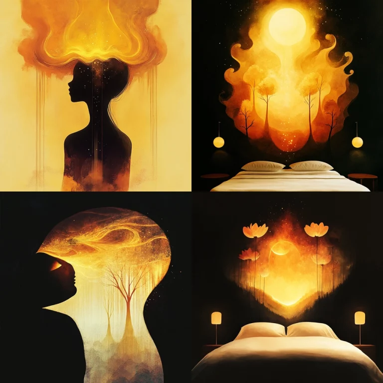 Luminous Silhouettes in Orange Glow - Midjourney style sref code