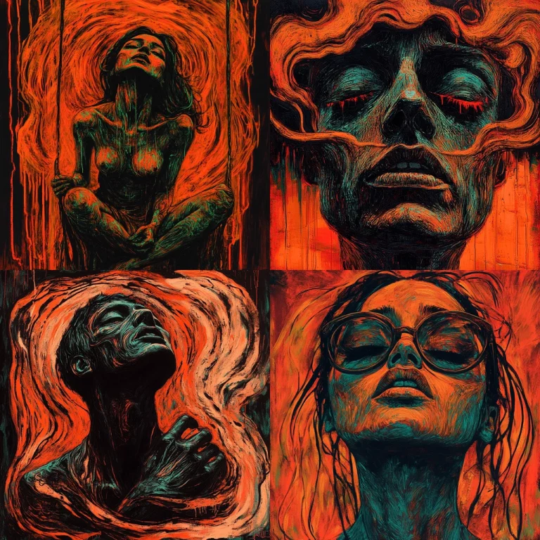 Vibrant Rippled Contrast - Midjourney style sref code