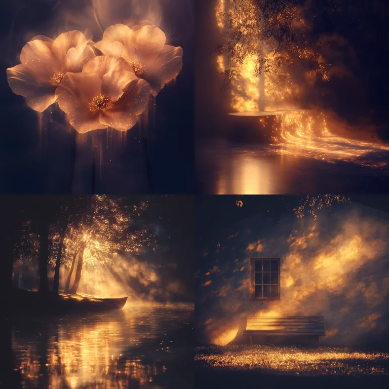 Warm Glow Dreamscape - Midjourney style sref code