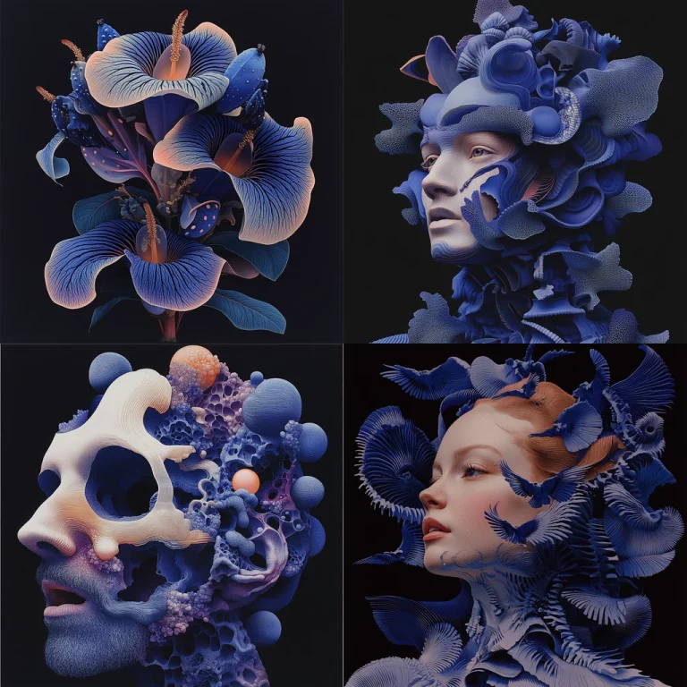 Textured Organic Patterns - Midjourney style sref code