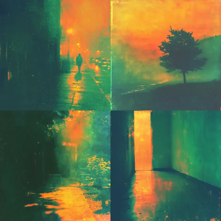 Vivid Nighttime Glow - Midjourney style sref code