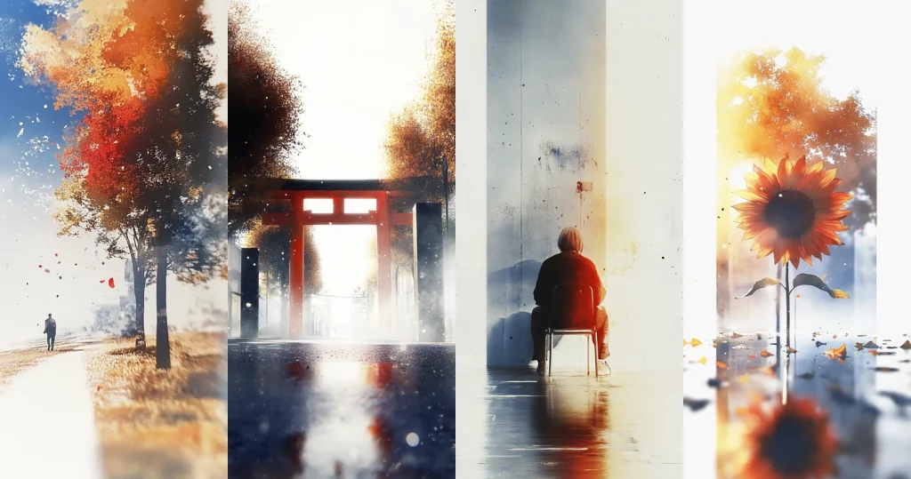 Radiant Autumn Illumination - Midjourney style sref code