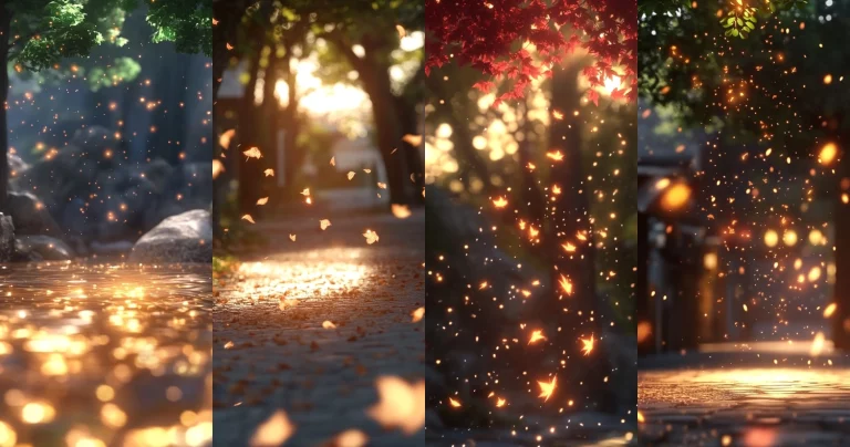 Luminescent Autumn Glow - Midjourney style sref code