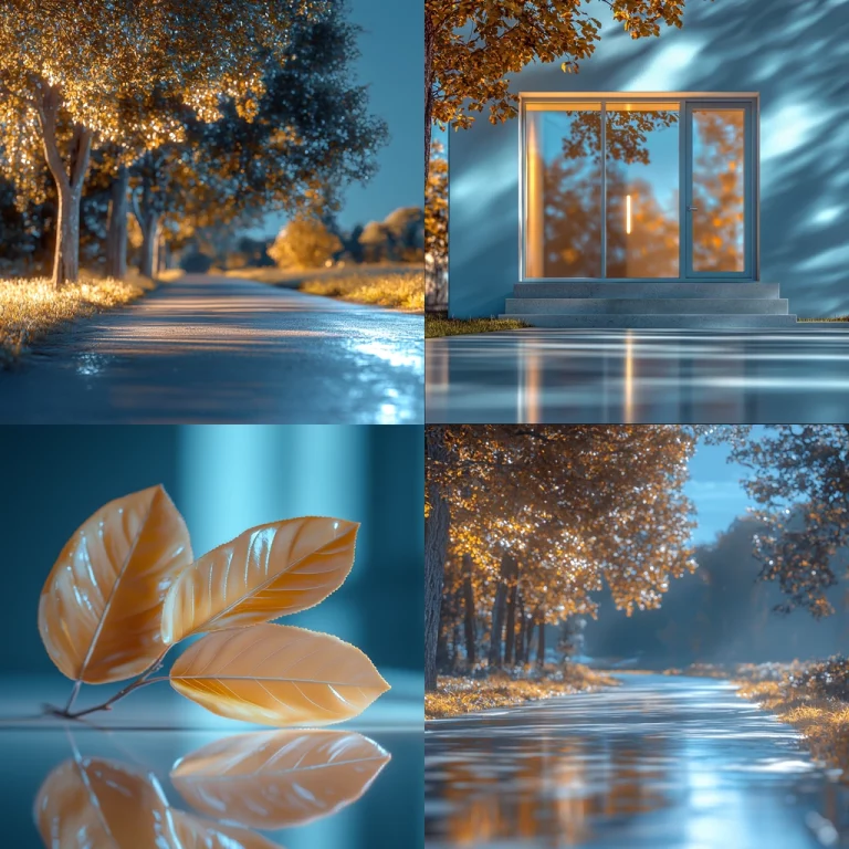 Warm and Cool Contrast - Midjourney style sref code