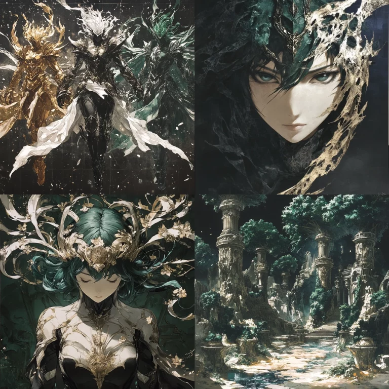 Ethereal Contrast with Detailed Textures - Midjourney style sref code