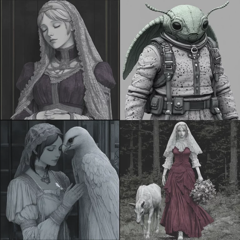 Muted Historical Surrealism - Midjourney style sref code