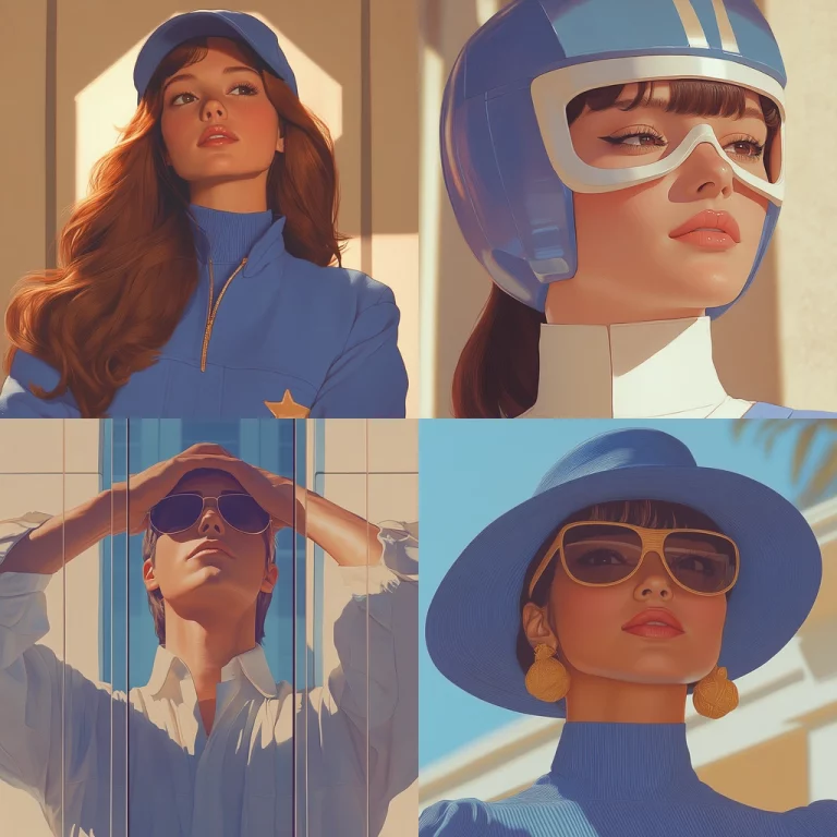 Soft Light Retro Chic - Midjourney style sref code