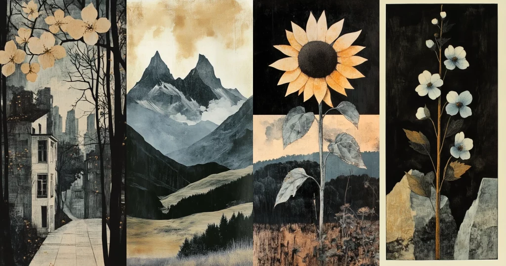 Sepia-toned Natural Contrast - Midjourney style sref code