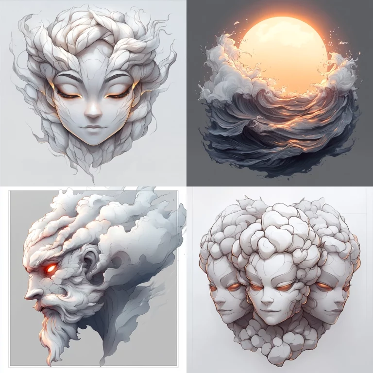 Dynamic Light and Voluminous Clouds - Midjourney style sref code