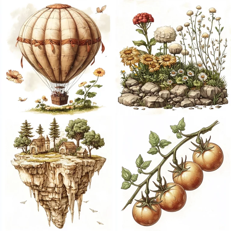 Warm Aged Illustration - Midjourney style sref code