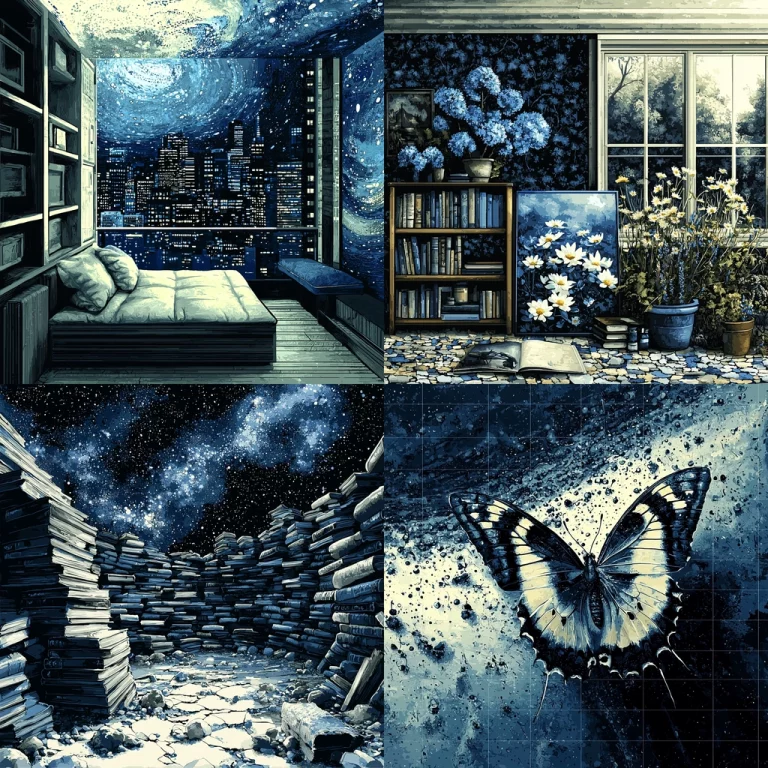 Night Sky Textured Realism - Midjourney style sref code