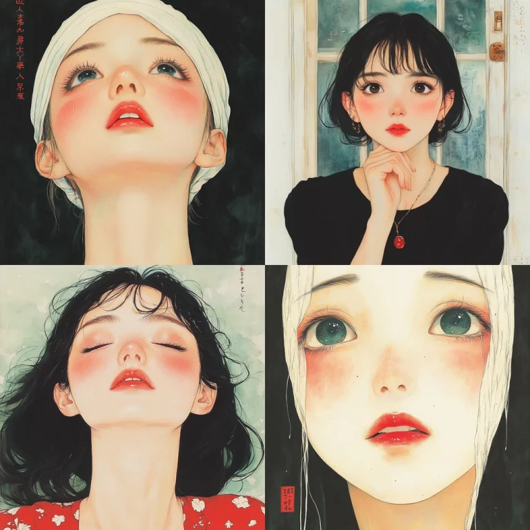 Soft Texture with Bold Contrast - Midjourney style sref code