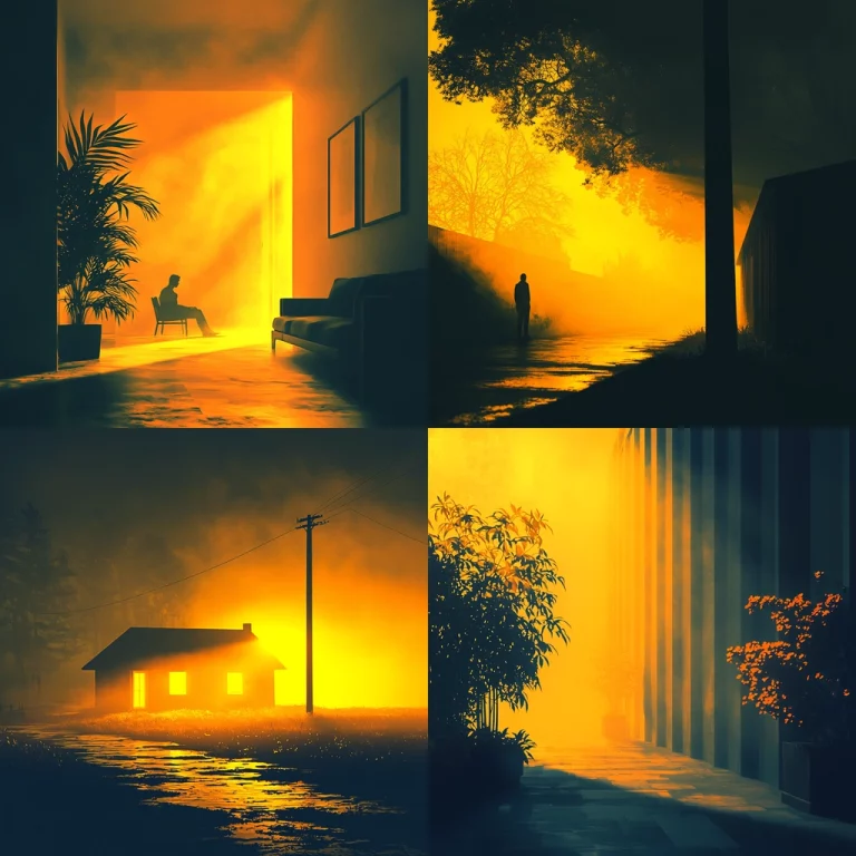 Warm Tone with Dramatic Light - Midjourney style sref code