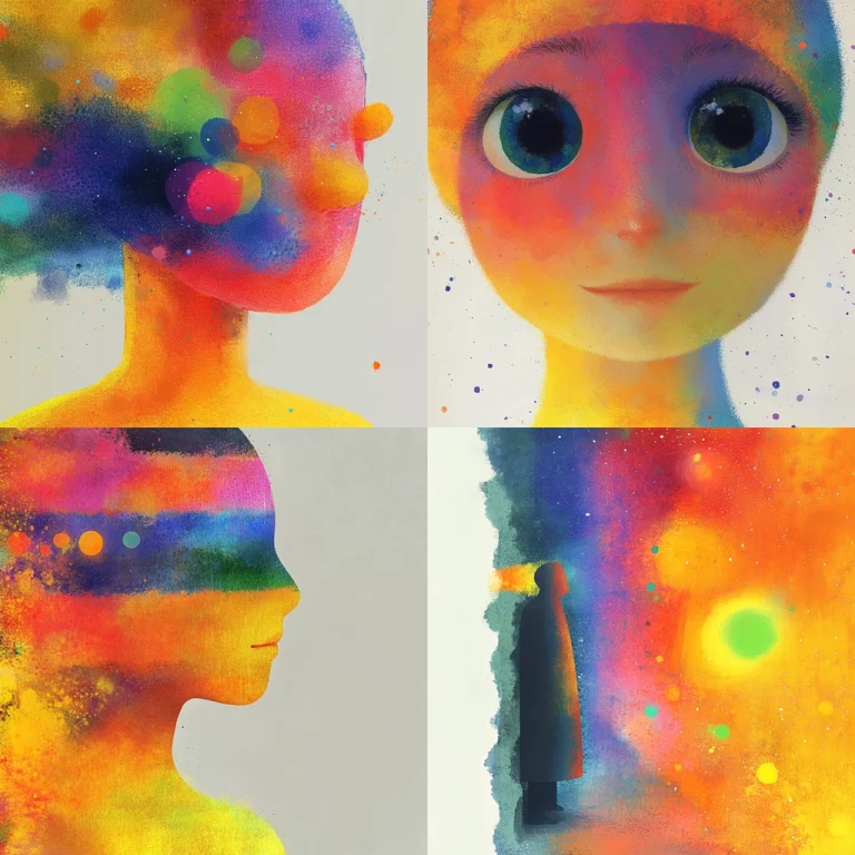 Vivid Gradient Explosion - Midjourney style sref code