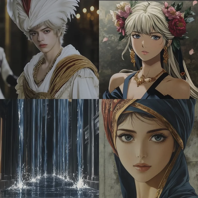 Royal Glamour with Bold Hues - Midjourney style sref code