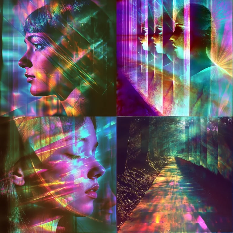 Prismatic Light Reflections - Midjourney style sref code