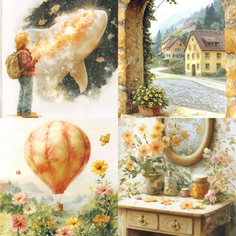 Warm Pastel Reality Fusion - Midjourney style sref code