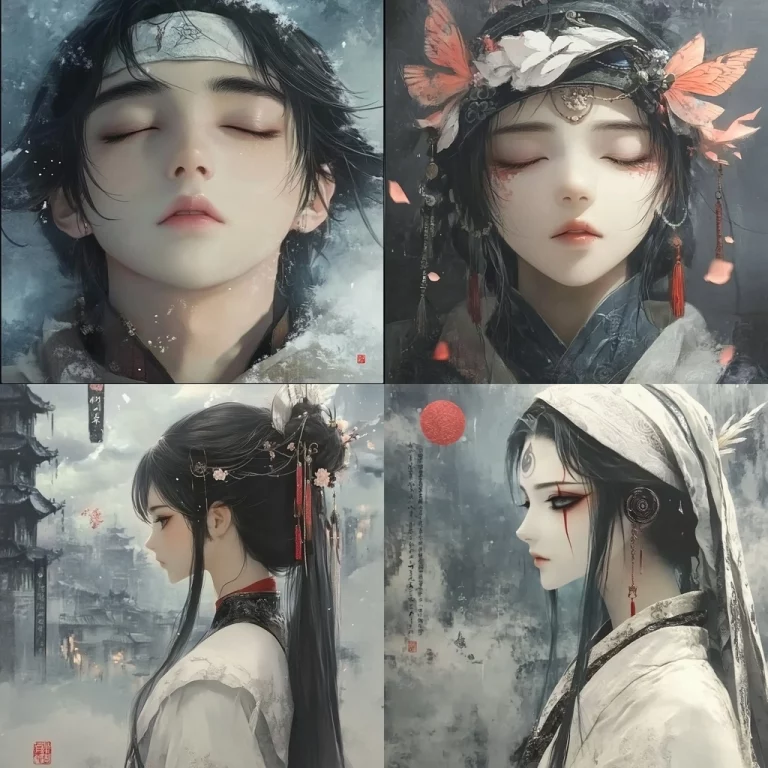 Eastern Fantasy Realism with Diffuse Light - Midjourney style sref code