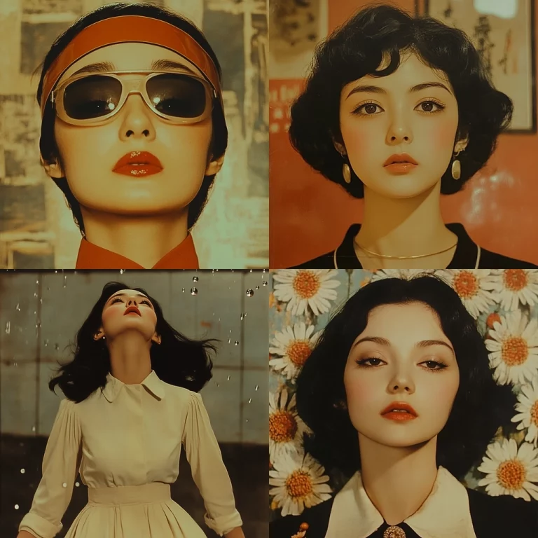 Muted Retro Elegance - Midjourney style sref code